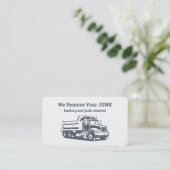 Hopen en verwijderen van brokken visitekaartje (Staand voorkant)