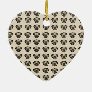 Hopen Pugs Keramisch Ornament