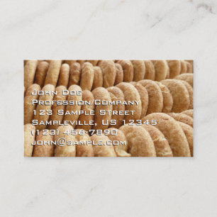 Hopen snickerdoodles visitekaartje