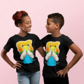 Hopende kranen vogels in liefde Kinderen T-shirt
