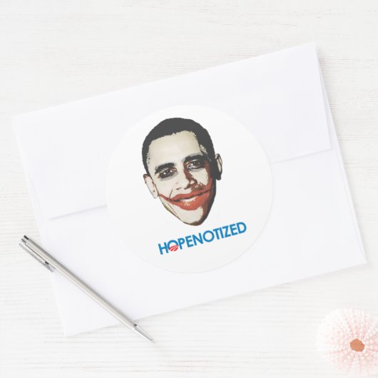 Hopenotis Ronde Sticker (Envelop)