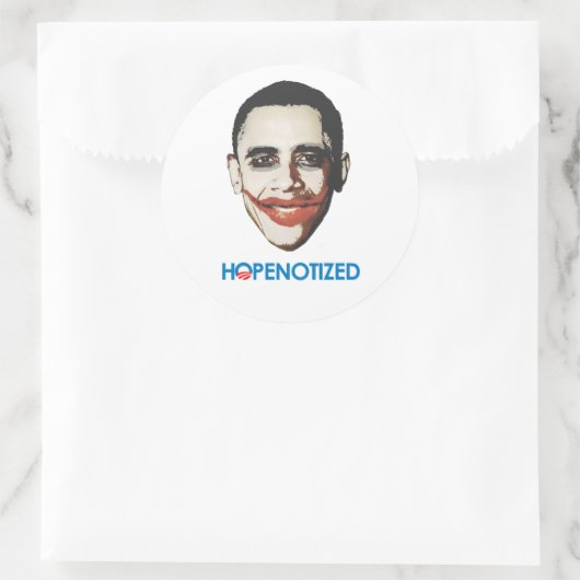 Hopenotis Ronde Sticker (Tas)