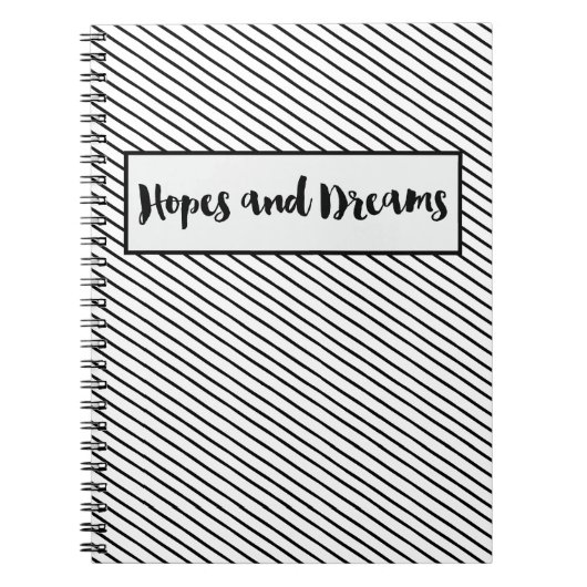 Hopes and Dreams Journal Notitieboek (Voorkant)