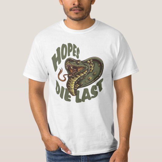 Hopes die het laatst sterven - COBRA SNAKE T-shirt (Voorkant)