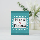 Hopes & Dreams Briefkaart (Staand voorkant)
