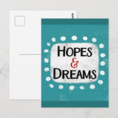 Hopes & Dreams Briefkaart (Voorkant / Achterkant)