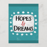 Hopes & Dreams Briefkaart