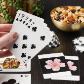 HOPES! – minimaal bloemportret Pokerkaarten (Insitu)