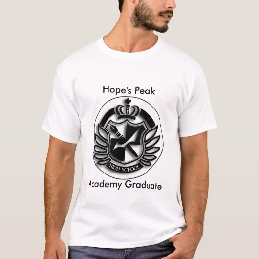Hope's Peak Academy Afstuderen T-shirt (Voorkant)
