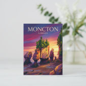 Hopewell Rocks Canada Briefkaart (Staand voorkant)