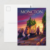 Hopewell Rocks Canada Briefkaart (Voorkant / Achterkant)