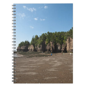 Hopewell Rocks en het getijden-exploratiegebied Notitieboek