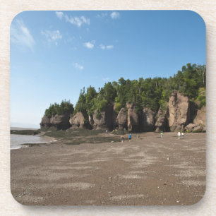 Hopewell Rocks en het onderzoek naar de getijden v Onderzetter