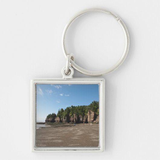 Hopewell Rocks en The Ocean Tidal Exploration Sleutelhanger (Voorkant)