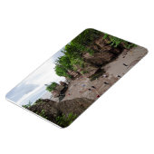 Hopewell Rocks Low Tide Canada Flex Magnet Magneet (Linkerzijde)