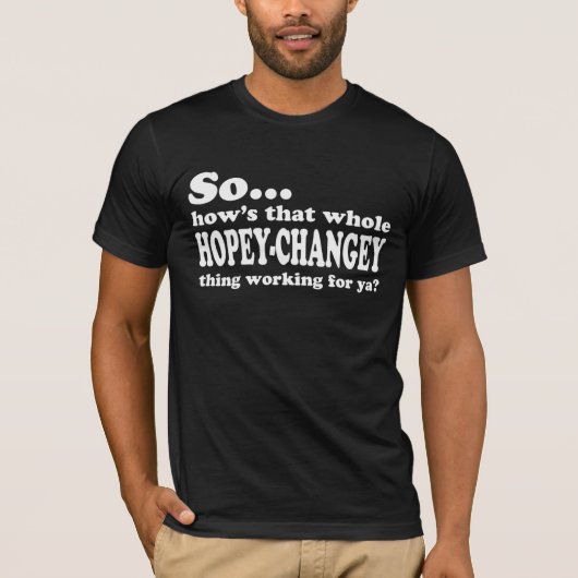 Hopey-Changey Thing T-shirt (Voorkant)