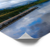 Hopfensee - Beieren - Allgäu Poster (Hoek)