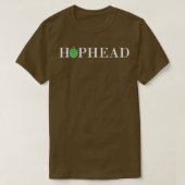 Hophead huis bierbrouwerij bierbrouwerij t-shirt (Design voorkant)