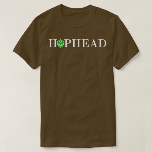 Hophead huis bierbrouwerij bierbrouwerij t-shirt (Design voorkant)