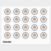 Hopi Dawa (zon) Ronde Sticker (Vel)