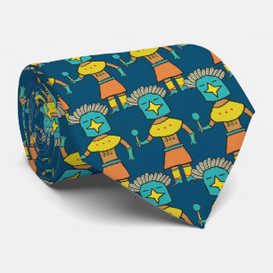 Hopi Doll Blue Star Kachina Stropdas