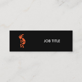 Hopi Flute Player - Southwest Indian Design Mini Visitekaartje