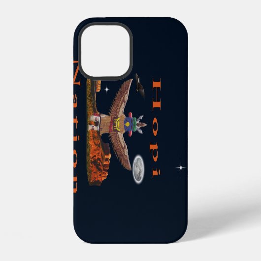 Hopi-indiaan iPhone Hoesje (Achterkant)