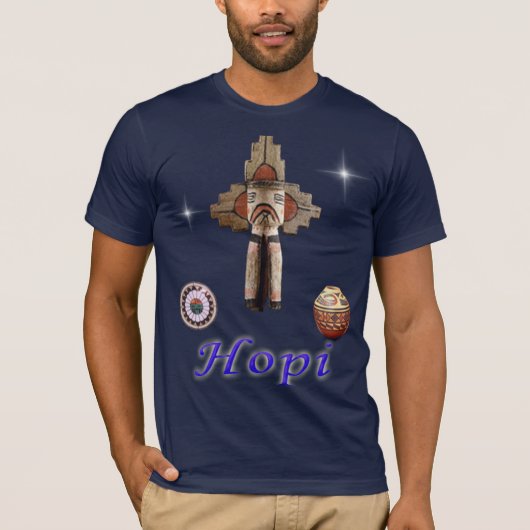 Hopi-indiaan T-shirt (Voorkant)