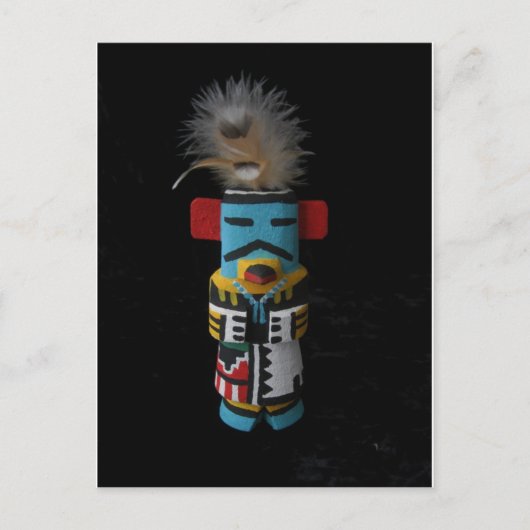 HOPI KACHINA ELLE BRIEFKAART (Voorkant)