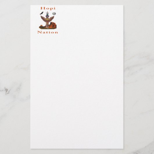 Hopi Nation Briefpapier (Voorkant)