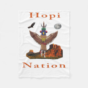Hopi Nation Fleece Deken