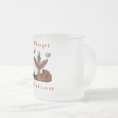 Hopi Nation Matglas Koffiemok (Voorkant rechts)