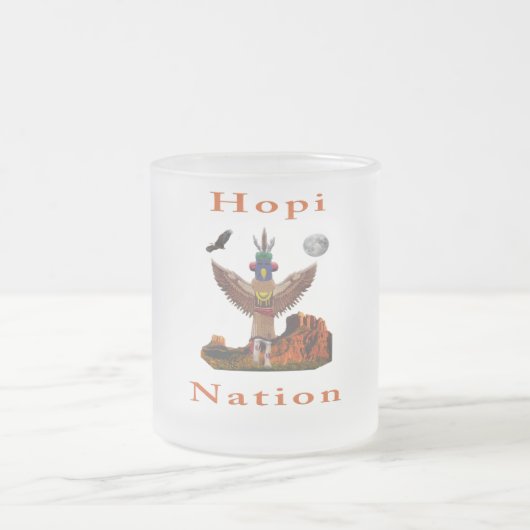 Hopi Nation Matglas Koffiemok (Center)