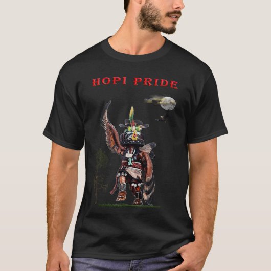 Hopi Native American T-shirt (Voorkant)