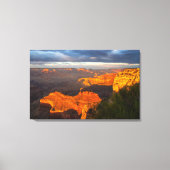 Hopi Point Sunset 1 Canvas afdrukken (Voorkant)