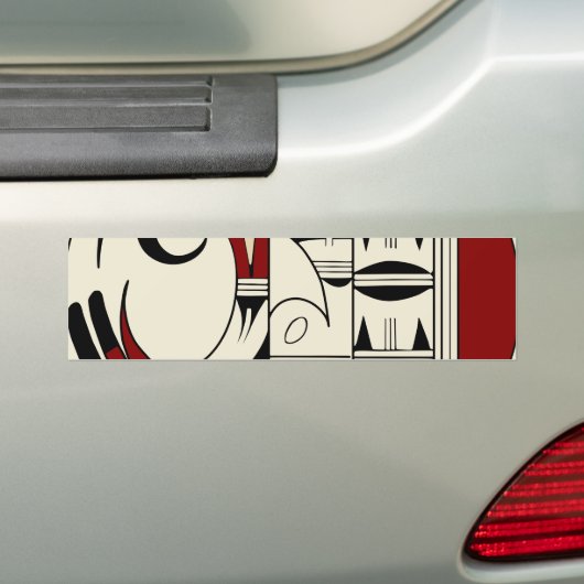 Hopi Pottery 01 Bumpersticker (Op auto)