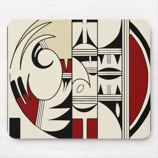 Hopi Pottery 01 Muismat (Voorkant)