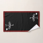 Hopi Prehistorische Thunderbird Cave Tekening Bad Handdoek (Handdoek)