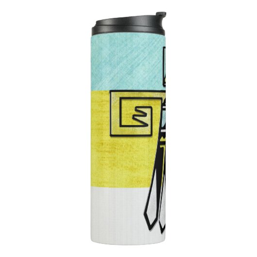 Hopi Pride Indiaanse stam Thermosbeker (Gedraaid links)