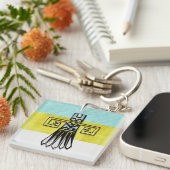 HOPI Pride Native American Tribal Sleutelhanger (Voorkant Rechts)