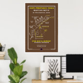 Hopi Prophecy Rock Poster (Thuiskantoor)
