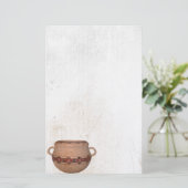 Hopi Pueblo Pottery Station Briefpapier (Staand voorkant)