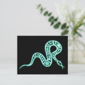 Hopi Snake Motif  Native American Briefkaart (Staand voorkant)