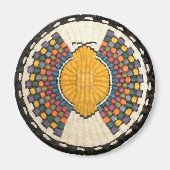 Hopi Snake Motif  Native American Magneet (Voorkant)