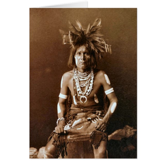 Hopi Snake Priest ca. 1900 (Voorkant)