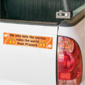 Hopi steun bumper sticker (Op Truck)