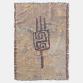 Hopi Womans Symbol Deken (Voorkant Verticaal)