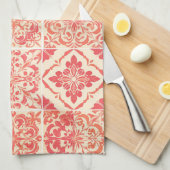 Hopia Orange Theedoek (Quarter Fold)