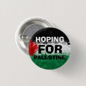 HOPING FOR PALESTINE Button (Voorkant /achterkant)