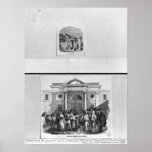 Hopital de la Charite Poster (Voorkant)